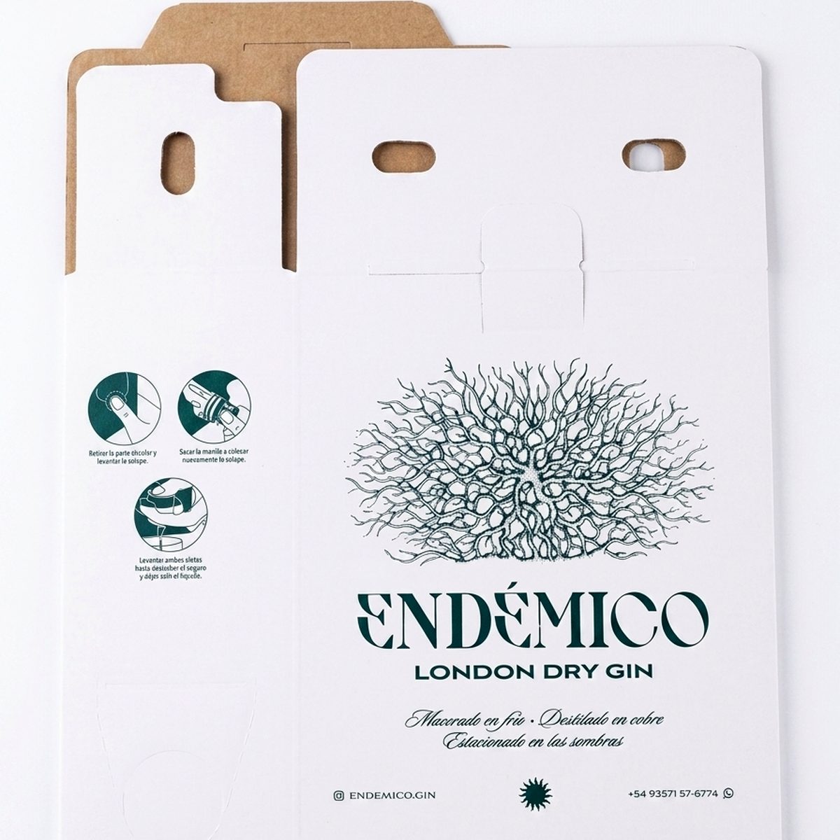 Packaging Endémico Gin
