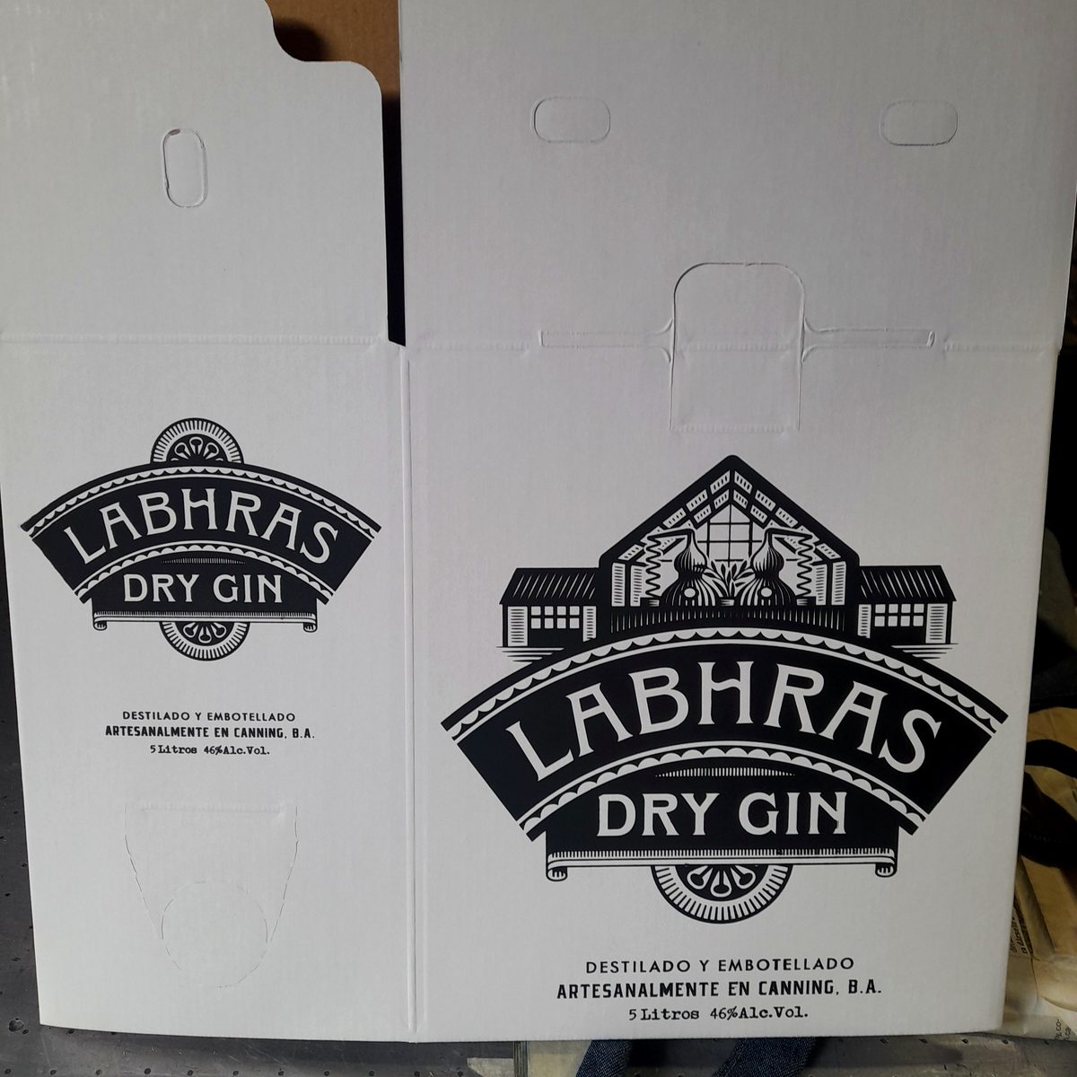 Packaging Labhras Dry Gin